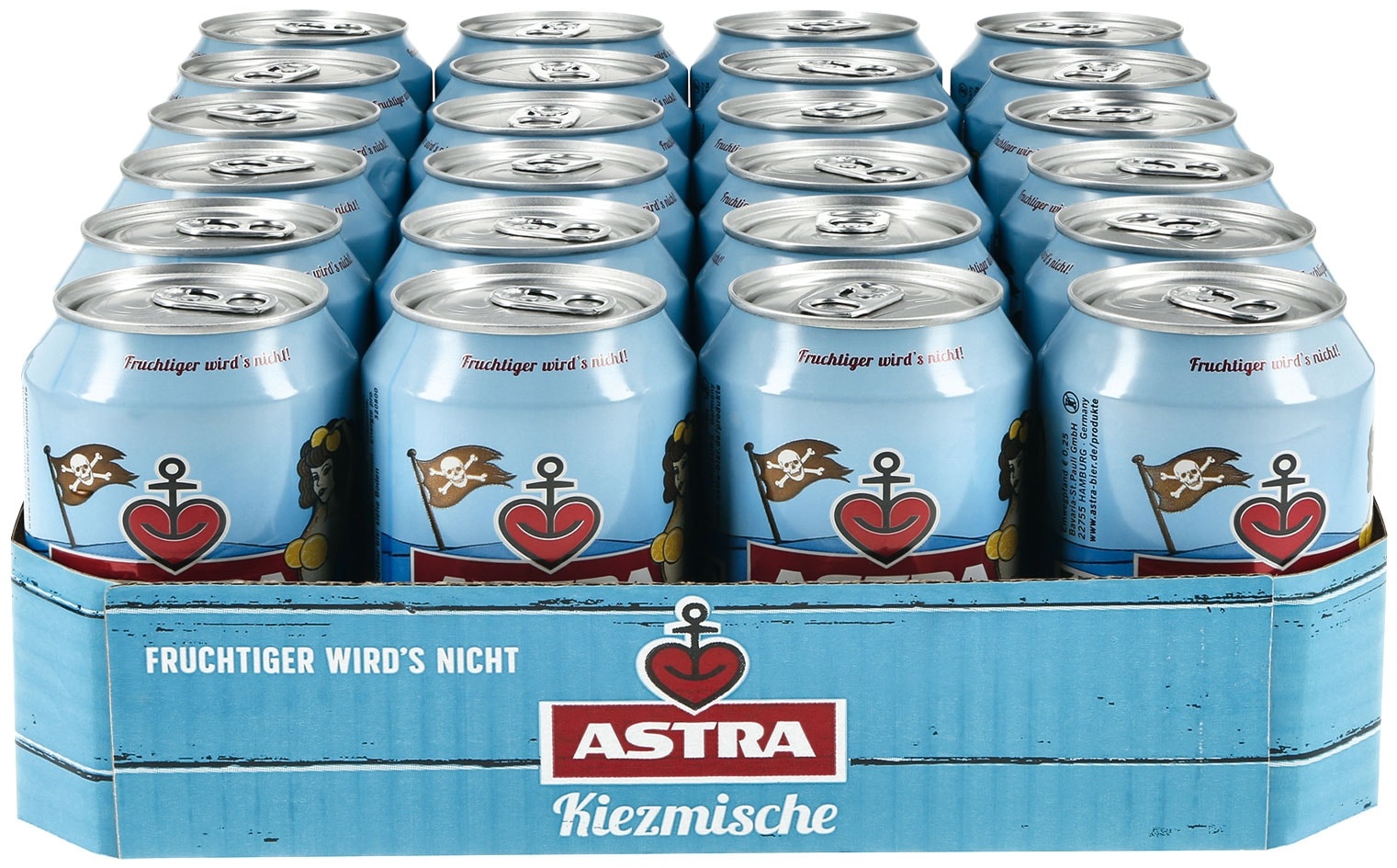 Astra Kiezmische 2,5 % vol 0,33 Liter Dose, 24er Pack