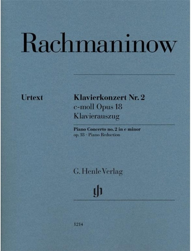 Rachmaninow, Sergej - Klavierkonzert Nr. 2 C-Moll Op. 18, Kartoniert (TB)