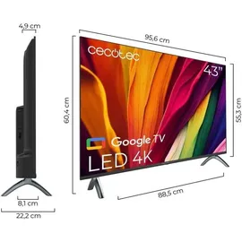 Cecotec 978 43" LED 4K Google TV