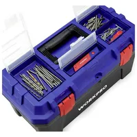 WorkPro WP283002 507 x 254 x259mm Werkzeugkasten unbestückt Blau,