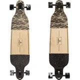 FIREFLY Skateboard Longboard LGB 310, WOOD/BLACK/GREENAQUA, ONE SIZE