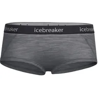 Icebreaker Sprite Hot Pants Damen - Unterwäsche aus Merinowolle - Gritstone hthr XS