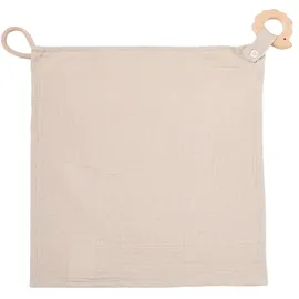 nordic coast company Kuscheltuch Musselin Igel Sand | Gr.: onesize