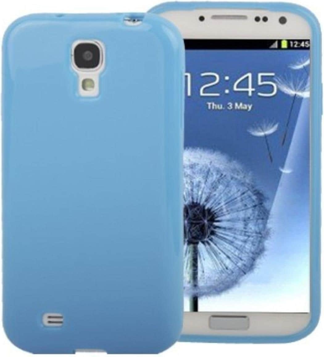 König Design Schutzhülle TPU Case für Handy Samsung Galaxy S4 GT I9500 / GT I9505 / LTE+ GT I9506 / Value Edition (Galaxy S4), Smartphone Hülle, Blau