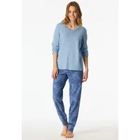 SCHIESSER Pyjama Blau 46