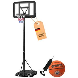 Dönges Basketballkorb Schwarz 150 - 305 cm