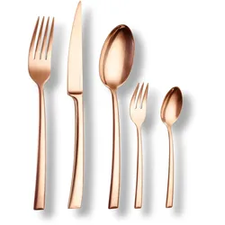 Tafelbesteck "AVELINO" 30 tlg. bronze glänzend