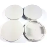 4X Nabendeckel 60mm Trägerkappe Nabenkappe N06 ZA1327 Silber