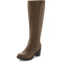 LASCANA Weitschaftstiefel Damen Braun 36