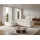 moeblo Polsterecke, Eckcouch Wohnlandschaft Sofa mit Ottomane Eckgarnitur - Ecksofa Neviro L - Weiß (Amore 01) - Weiß
