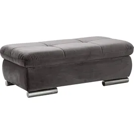 Set One by Musterring Stauraumhocker SO 4100 128 x 43 x 68 cm Grau