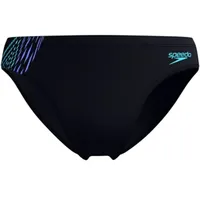 Speedo Badehose Tech Panel Schwarz/Blau 4