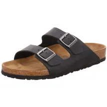 Birkenstock Arizona Nubukleder geölt schwarz 41