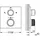 Grohe Allure NEW Thermostat-Brausebatterie für 2 Verbraucher hard graphite gebürstet 29181_2