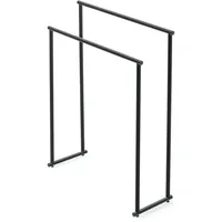 Decor Walther BAR Handtuchständer Schwarz Matt 0509260