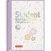 Brunnen Collegeblock A4 Lin.27 90g Happy Hippie