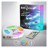 B.K.Licht - Led Streifen 5 M - Dimmbar, Fernbedienung, Usb, Farbwechsel, Magic Rgb