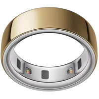Oura Ring 4 - Gold - Größe 14 - Smart Ring | Messen Sie zuerst mit Oura Ring 4 Sizing Kit | Sleep Tracking Wearable - Herzfrequenz - Fitness Tracker - Bis zu 8 Tage Batterielaufzeit
