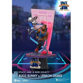 Beast Kingdom Toys - Space Jam: A New Legacy D-Stage PVC Diorama Bugs Bunny & Lebron James New Version 15 cm