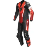 Kombi Dainese Misano 3 D-Air Perf. 1PC Leather Suit black-red-fluored, 58