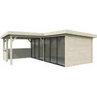 Palmako Gartenhaus Lenna 5,88 x 5,88 m Transparent