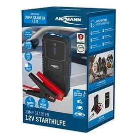 Ansmann Jump Starter 10.0 Amper Schnellstarter 1900-0129 Arbeitsleuchte