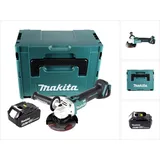 Makita DGA504G1J inkl. 1 x 6,0 Ah + Makpac
