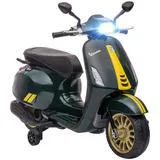 aiyaplay Kinder Elektro-Motorrad, 6V Kindermotorrad mit MP3, USB, FM-Radio, LED-Scheinwerfer, Kinderfahrzeug mit Trainingsrädern, 3 km/h, für 3-6