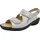 Belvida Plateau-Sandalette Damen Weiß 37