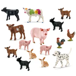 Schleich Tierfiguren - Bauernhof-Set mit 15 Tieren
