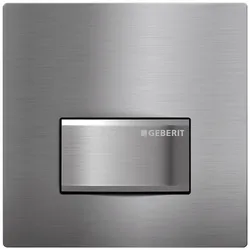 Geberit Typ 50 Urinal-Handauslösung pneumatisch 116.016.11.5, Montagezubehör, chrom gebürstet