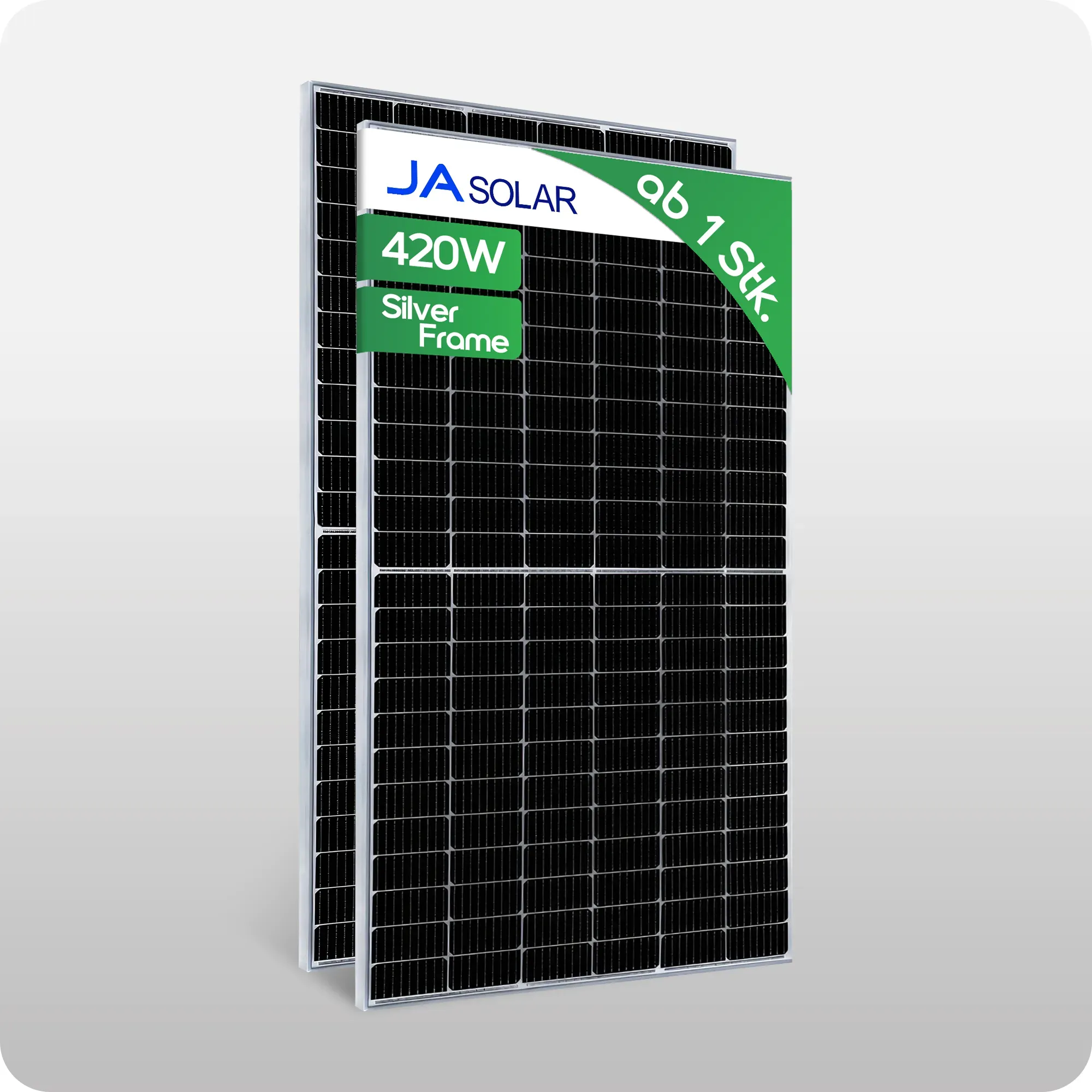 420W JA Solar JAM54S30-420/LR Solarmodul SILVER FRAME