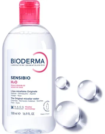 Bioderma Sensibio (Créaline) H2O Milde Reinigungslösung Flasche 500ml