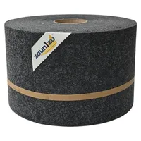 zaunzu® Sichtschutzstreifen 50 m Anthrazit Vlies