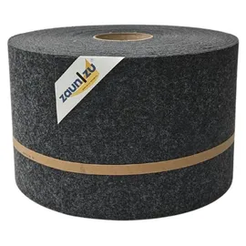 zaunzu® Sichtschutzstreifen 50 m Anthrazit Vlies