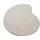 LeGer Home by Lena Gercke Hochflor-Teppich "Halrum, einfarbig, besondere Form, modern" Gr. 70, beige (natur), B:100 H:25 L:150, Kunstfaser, LEGER HOME BY LENA GERCKE, Teppiche, organische Form, bean shape, kuschelig, Wohnzimmer, Schlafzimmer