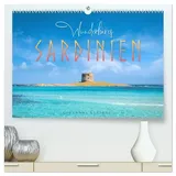 Calvendo Wunderbares Sardinien (hochwertiger Premium Wandkalender 2026 DIN A2 quer), Kunstdruck in Hochglanz