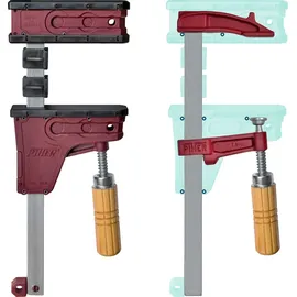 PIHER Schraubzwinge Stahl 15 cm