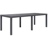 vidaXL Gartentisch 220 x 90 x 72 cm Braun