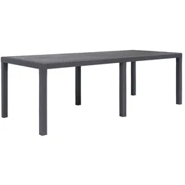 vidaXL Gartentisch 220 x 90 x 72 cm Braun