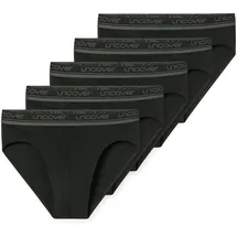 SCHIESSER Rio Slip Schwarz/Grau 3XL 5er Pack