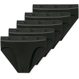 SCHIESSER Rio Slip Schwarz/Grau 3XL 5er Pack