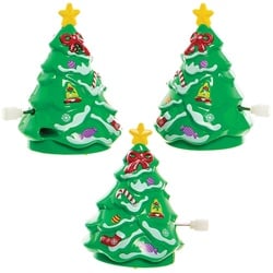 Aufziehspielzeug Weihnachtsbaum, 4 Stück (Pro Set 4)