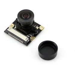 NoIR Kamera für Raspberry Pi mit Fisheye-Lens, einstellbarem Fokus und Infrarot LEDs