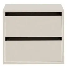 marmex möbel TRES Standcontainer 50 x 44 x 43,5 cm Beige/Grau
