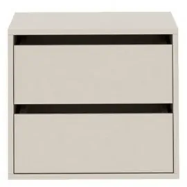 marmex möbel TRES Standcontainer 50 x 44 x 43,5 cm Beige/Grau
