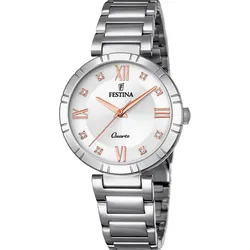 Festina Quarz Damen Mademoiselle F16936/B - silber - 32.5mm