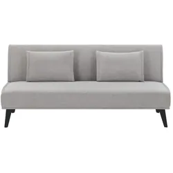 Schlafsofa  Artine , grau , Maße (cm): B: 180 H: 82 T: 83