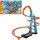 Hot Wheels - Himmelscrash-Turm, 60cm hoch mit batteriebetriebenem Beschleuniger und orangem Track mit Looping, Geschenk für Kinder von 5 bis 10 Jahren, Abweichungen in Verpackung vorbehalten, GWT39