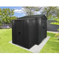 Floraworld Gerätehalter Stahl 153 x 81 x 170 cm anthrazit